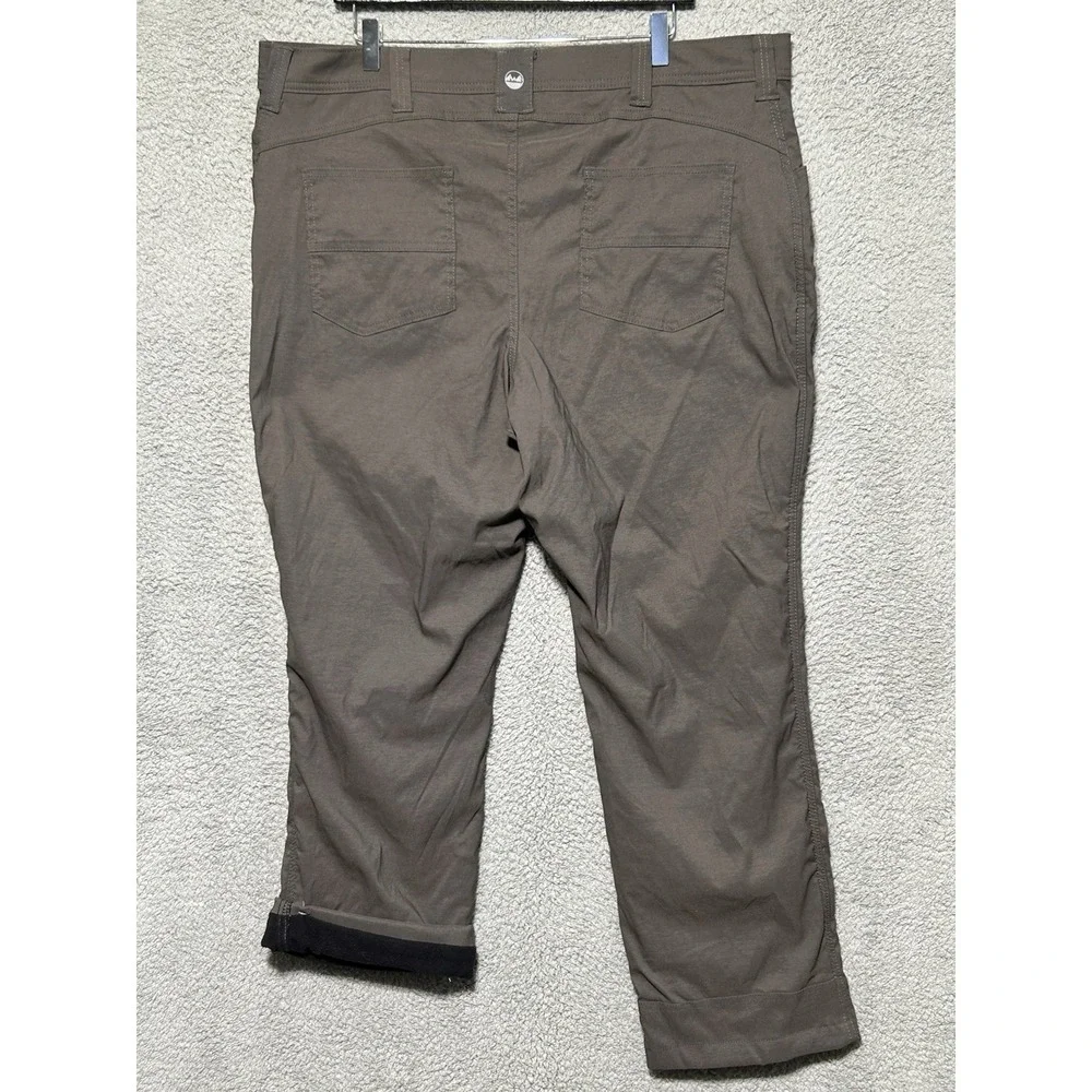 New Wrangler Mens 42X30 Outdoor Fleece Lined All Terrain Pant Flex Waistband‎